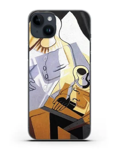 Чехол Пьеро (Грис Хуан) силиконовый для iPhone 14 Plus