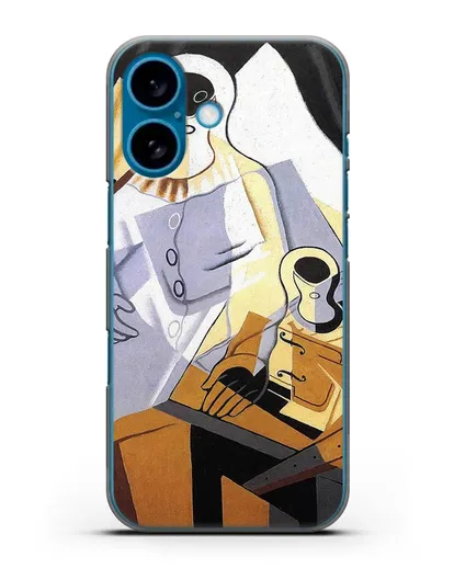 Чехол Пьеро (Грис Хуан) силиконовый для iPhone 16