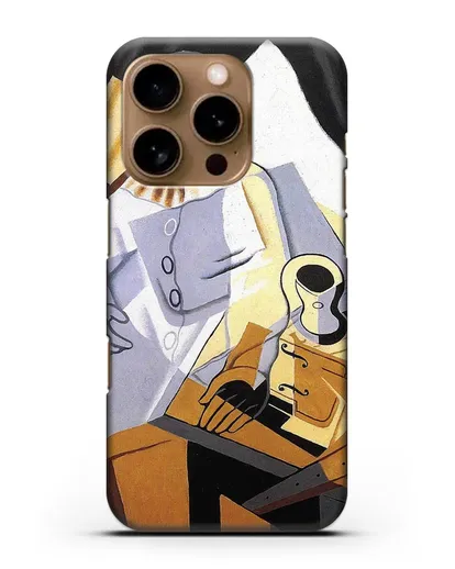 Чехол Пьеро (Грис Хуан) силиконовый для iPhone 16 Pro