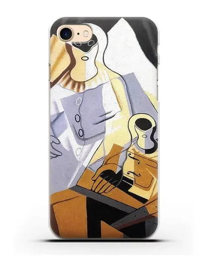 Чехол Пьеро (Грис Хуан) силиконовый для iPhone 7