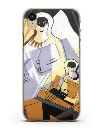 Чехол Пьеро (Грис Хуан) силиконовый для iPhone XR