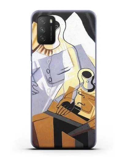 Чехол Пьеро (Грис Хуан) силиконовый для Xiaomi Poco M3