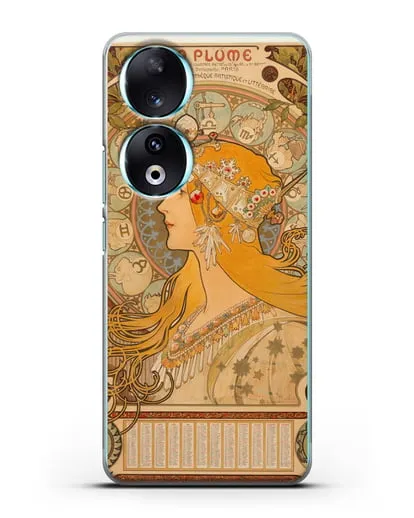 Чехол Зодиак (Муха Альфонс Мариа) силиконовый для Honor 90