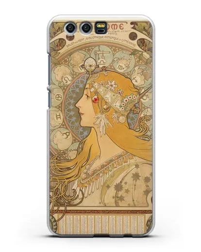 Чехол Зодиак (Муха Альфонс Мариа) силиконовый для Honor 9