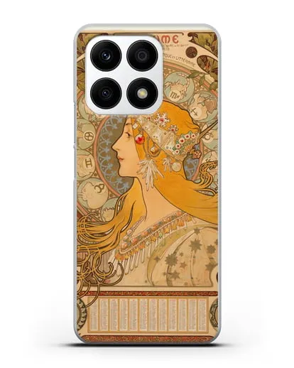 Чехол Зодиак (Муха Альфонс Мариа) силиконовый для Honor X8a