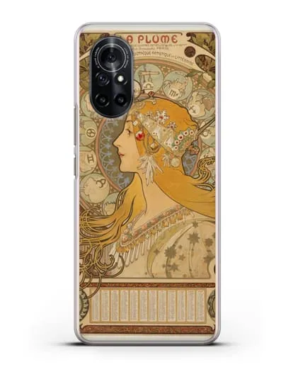 Чехол Зодиак (Муха Альфонс Мариа) силиконовый для Huawei Nova 8