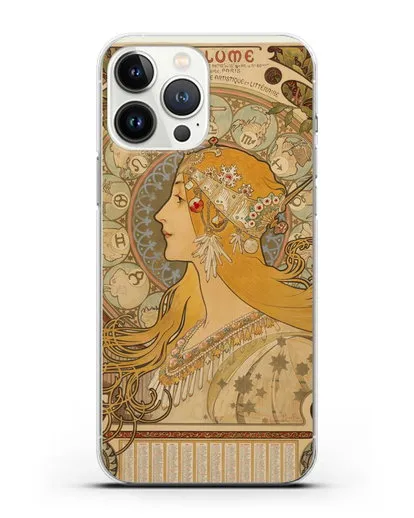 Чехол Зодиак (Муха Альфонс Мариа) силиконовый для iPhone 13 Pro Max