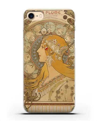 Чехол Зодиак (Муха Альфонс Мариа) силиконовый для iPhone 7