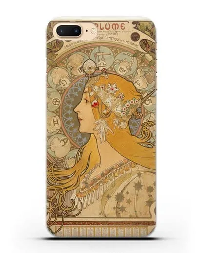 Чехол Зодиак (Муха Альфонс Мариа) силиконовый для iPhone 8 Plus