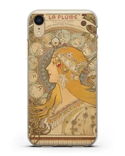 Чехол Зодиак (Муха Альфонс Мариа) силиконовый для iPhone XR