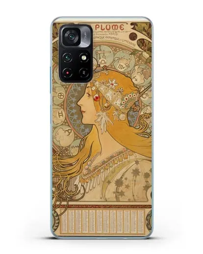 Чехол Зодиак (Муха Альфонс Мариа) силиконовый для Xiaomi Poco M4 Pro 5G