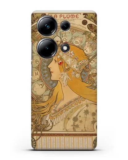 Чехол Зодиак (Муха Альфонс Мариа) силиконовый для Xiaomi Poco M6 Pro