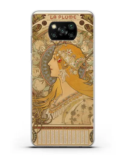 Чехол Зодиак (Муха Альфонс Мариа) силиконовый для Xiaomi Poco X3 Pro