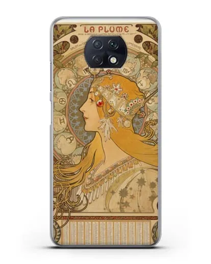 Чехол Зодиак (Муха Альфонс Мариа) силиконовый для Xiaomi Redmi Note 9T