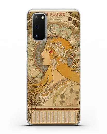 Чехол Зодиак (Муха Альфонс Мариа) силиконовый для Samsung Galaxy S20 [SM-G980F]