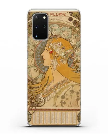 Чехол Зодиак (Муха Альфонс Мариа) силиконовый для Samsung Galaxy S20 Plus [SM-G985F]