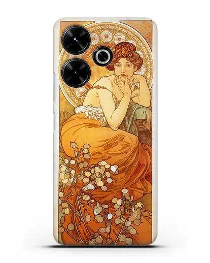 Чехол Топаз (Муха Альфонс Мариа) силиконовый для Xiaomi Poco M6