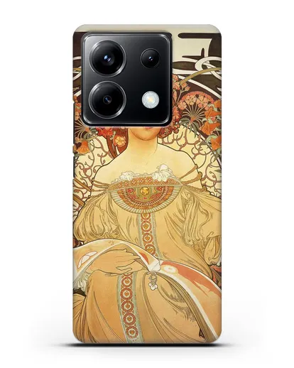 Чехол Задумчивость (Муха Альфонс Мариа) силиконовый для Xiaomi Poco X6