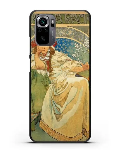 Чехол Принцесса Гиацинт (Муха Альфонс Мариа) силиконовый для Xiaomi Poco M5s