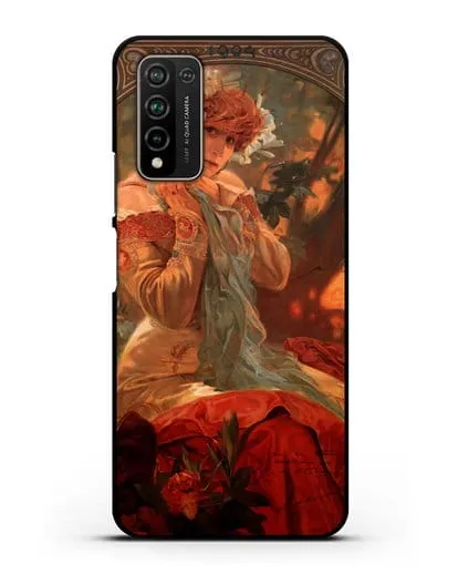 Чехол Lefevre Utile (Муха Альфонс Мариа) силиконовый для Honor 10X Lite