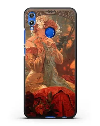 Чехол Lefevre Utile (Муха Альфонс Мариа) силиконовый для Honor 8X