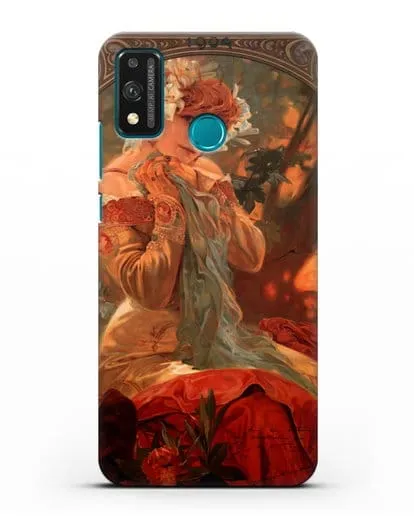 Чехол Lefevre Utile (Муха Альфонс Мариа) силиконовый для Honor 9X lite