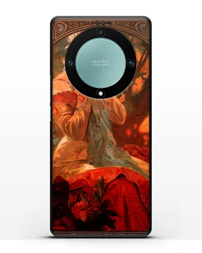 Чехол Lefevre Utile (Муха Альфонс Мариа) силиконовый для Honor X9a