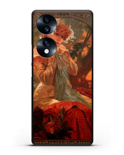 Чехол Lefevre Utile (Муха Альфонс Мариа) силиконовый для Honor 70