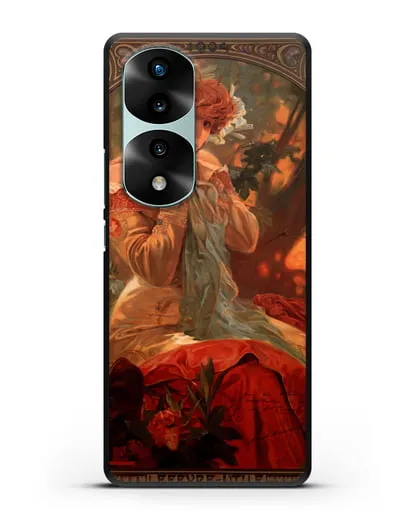 Чехол Lefevre Utile (Муха Альфонс Мариа) силиконовый для Honor 70 Pro