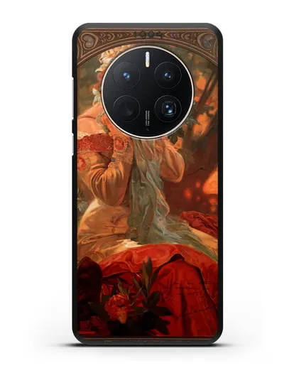 Чехол Lefevre Utile (Муха Альфонс Мариа) силиконовый для Huawei Mate 50 Pro