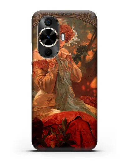 Чехол Lefevre Utile (Муха Альфонс Мариа) силиконовый для Huawei Nova 12s