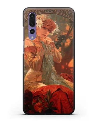 Чехол Lefevre Utile (Муха Альфонс Мариа) силиконовый для Huawei P20 Pro