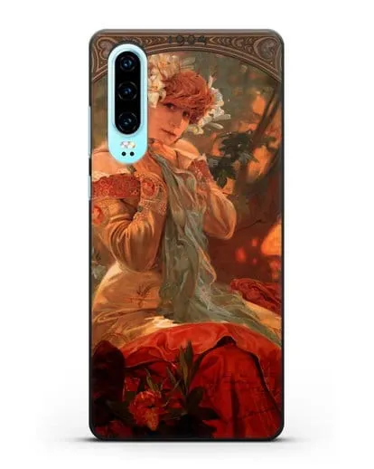 Чехол Lefevre Utile (Муха Альфонс Мариа) силиконовый для Huawei P30