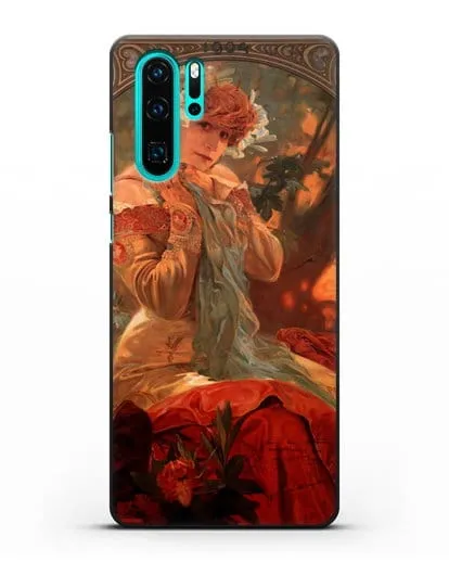 Чехол Lefevre Utile (Муха Альфонс Мариа) силиконовый для Huawei P30 Pro