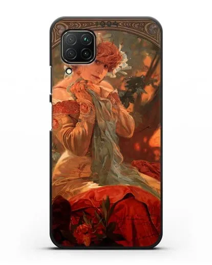 Чехол Lefevre Utile (Муха Альфонс Мариа) силиконовый для Huawei P40 lite