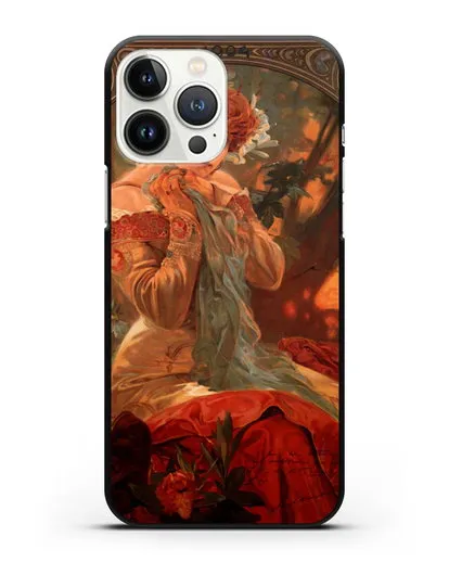 Чехол Lefevre Utile (Муха Альфонс Мариа) силиконовый для iPhone 13 Pro Max