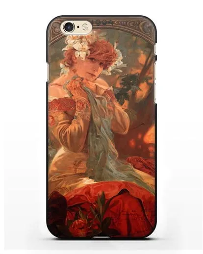 Чехол Lefevre Utile (Муха Альфонс Мариа) силиконовый для iPhone 6