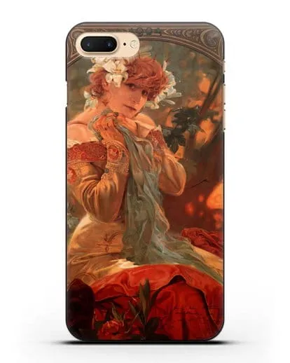 Чехол Lefevre Utile (Муха Альфонс Мариа) силиконовый для iPhone 8 Plus