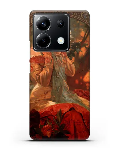 Чехол Lefevre Utile (Муха Альфонс Мариа) силиконовый для Xiaomi Poco X6