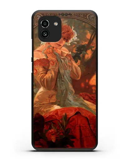 Чехол Lefevre Utile (Муха Альфонс Мариа) силиконовый для Samsung Galaxy A03 [SM-A035]