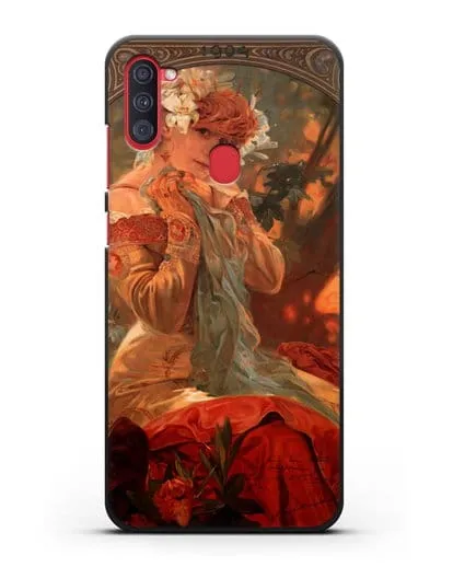 Чехол Lefevre Utile (Муха Альфонс Мариа) силиконовый для Samsung Galaxy A11 [SM-A115F]