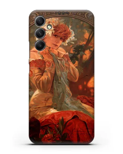 Чехол Lefevre Utile (Муха Альфонс Мариа) силиконовый для Samsung Galaxy A34 [SM-A346]