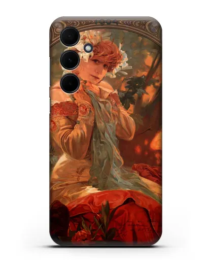 Чехол Lefevre Utile (Муха Альфонс Мариа) силиконовый для Samsung Galaxy A35 [SM-A356]