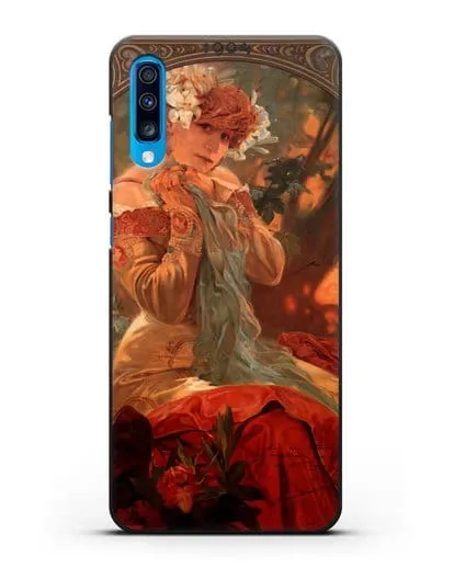 Чехол Lefevre Utile (Муха Альфонс Мариа) силиконовый для Samsung Galaxy A70 [SM-A705F]