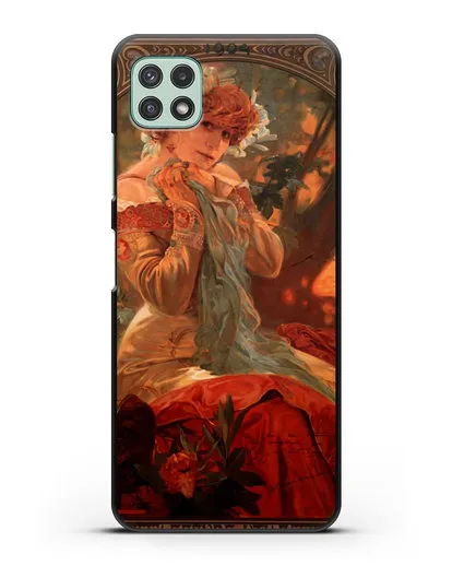 Чехол Lefevre Utile (Муха Альфонс Мариа) силиконовый для Samsung Galaxy A22 [SM-A225F]