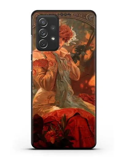 Чехол Lefevre Utile (Муха Альфонс Мариа) силиконовый для Samsung Galaxy A72 [SM-A725F]