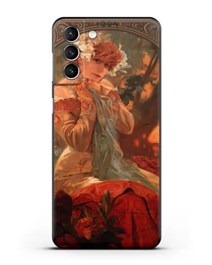 Чехол Lefevre Utile (Муха Альфонс Мариа) силиконовый для Samsung Galaxy S22 Plus