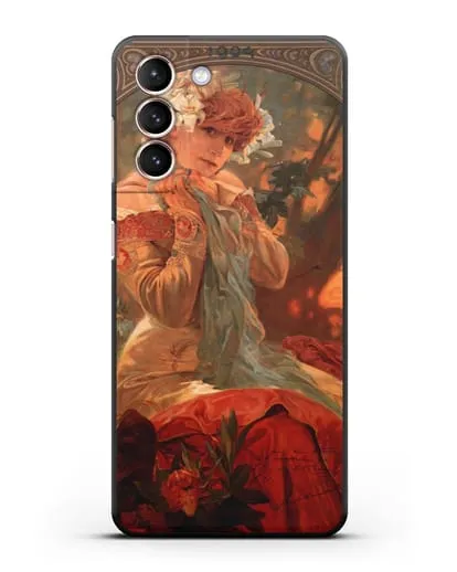 Чехол Lefevre Utile (Муха Альфонс Мариа) силиконовый для Samsung Galaxy S21 FE [G990B]