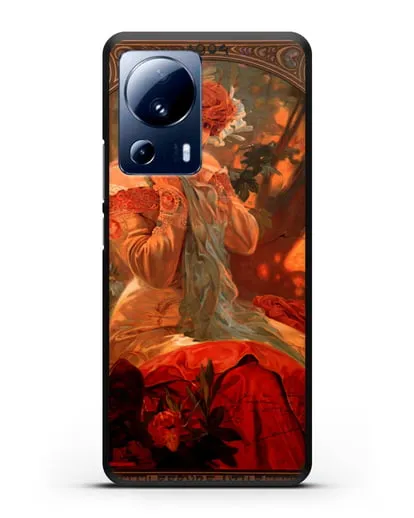 Чехол Lefevre Utile (Муха Альфонс Мариа) силиконовый для Xiaomi 13 Lite