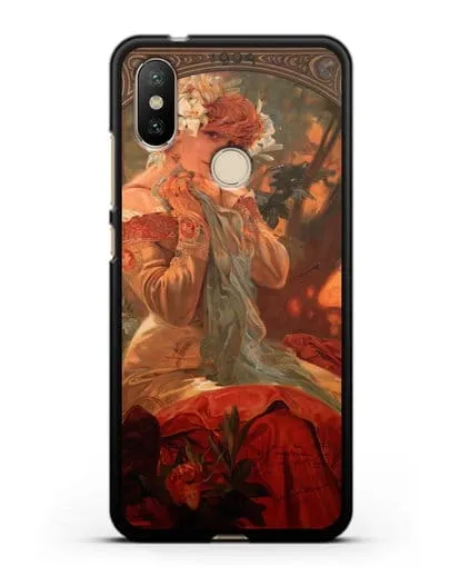 Чехол Lefevre Utile (Муха Альфонс Мариа) силиконовый для Xiaomi Mi A2